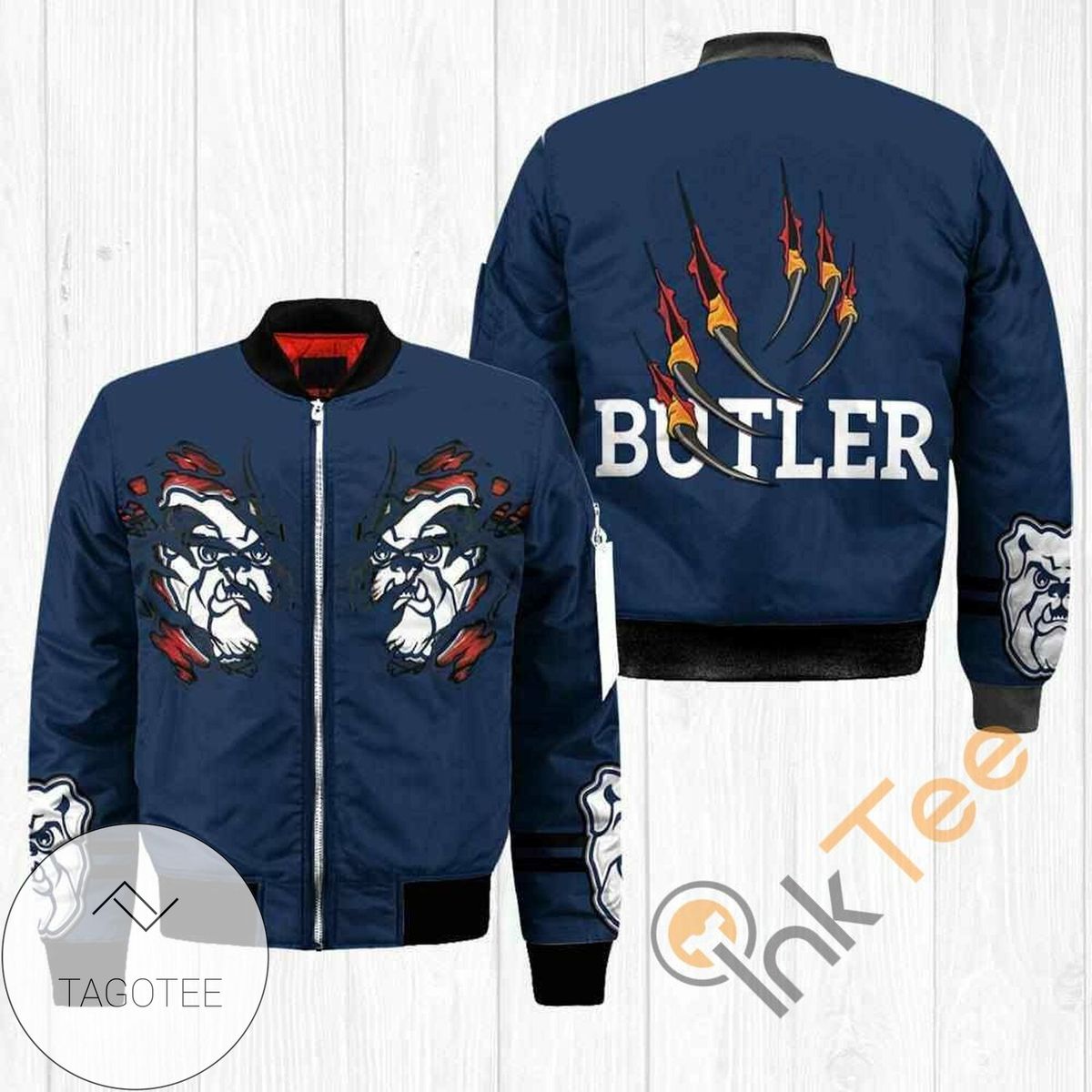 Butler Bulldogs NCAA Claws Apparel Best Christmas Gift For Fans Bomber Jacket