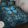 Butterfly Quilt Bed Sheets Spread Duvet Cover Bedding Sets 2022