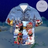 Buy 2022 Authentic Hawaiian Aloha Shirts Pugs Through The Snow Christmas
