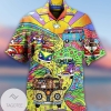 Buy Amazing Colorful Stay Trippy Litttle Hippie Cat Dog 2022 Authentic Hawaiian Shirts