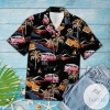 Buy Camping Car Black Hawaiian Aloha Shirts