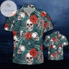 Buy Floral Skull Summer Vibe Rose Tropical Hawaiian Aloha Shirts
