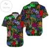 Buy Hippie Vintage Trippy Mushroom Aloha Authentic Hawaiian Shirt 2022s V