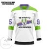 Buzz Lightyear To Infinity And Beyond Custom Name Custom Number Hockey Jersey