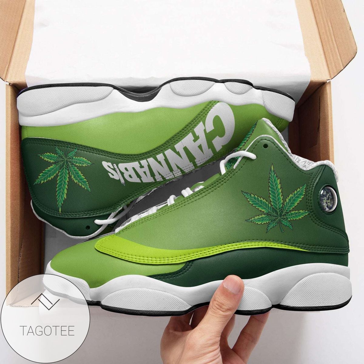 Cannabis Air Jordan 13 Shoes Sneakers