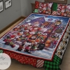 Cats Sing In Christmas Quilt Bed Sheets Spread Duvet Cover Bedding Sets 2022