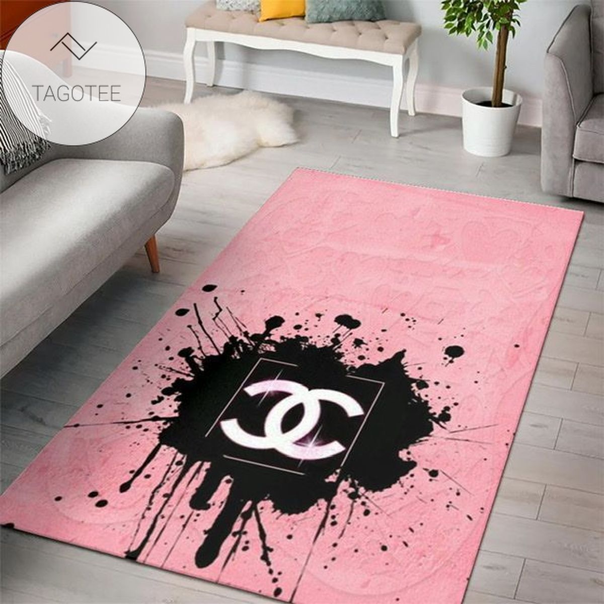Chanel 52 Area Rug Carpet Living Room And Bedroom Rug Carpet Rug