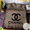Chanel Luxury 07 Bedding Sets Duvet Cover Bedroom Luxury Brand Bedding Customized Bedroom 2022