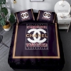 Chanel Luxury 23 Bedding Sets Duvet Cover Bedroom Luxury Brand Bedding Customized Bedroom 2022