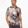 Check Out This Awesome Hawaiian Aloha Shirts Skull Flower Dh
