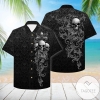 Check Out This Awesome Skull Skull Damask Pattern Authentic Hawaiian Shirt 2022