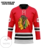Chicago Blackhawks NHL Custom Name Custom Number Hockey Jersey