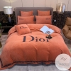 Christian Dior Logo Brands 5 Bedding Set 2022