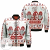 Christmas Gnomes Washington Nationals Ugly Sweatshirt Christmas 3D Bomber Jacket