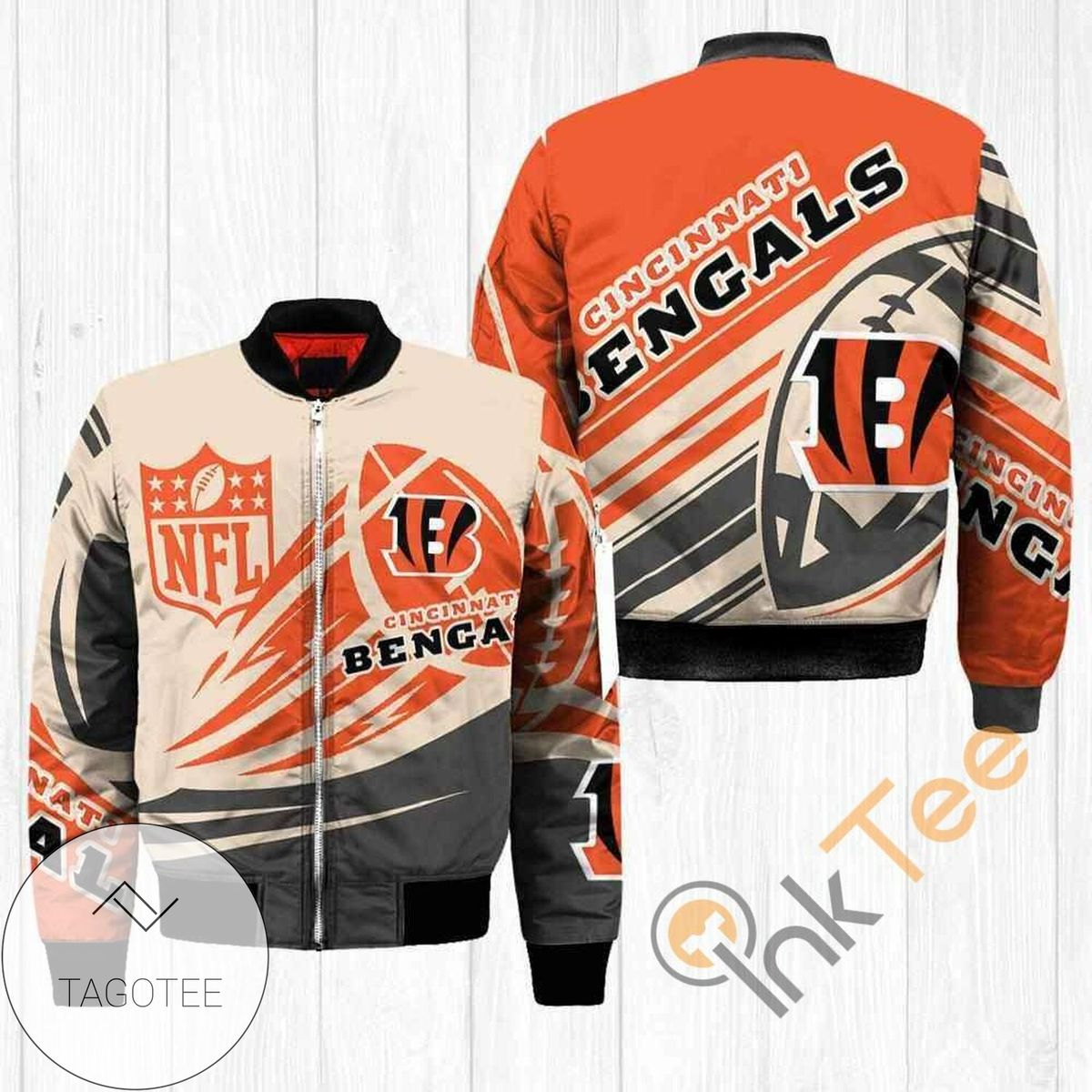 Cincinnati Bengals NFL Balls Apparel Best Christmas Gift For Fans Bomber Jacket