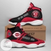 Cincinnati Reds Custom No42 Air Jordan 13 Shoes Sneakers