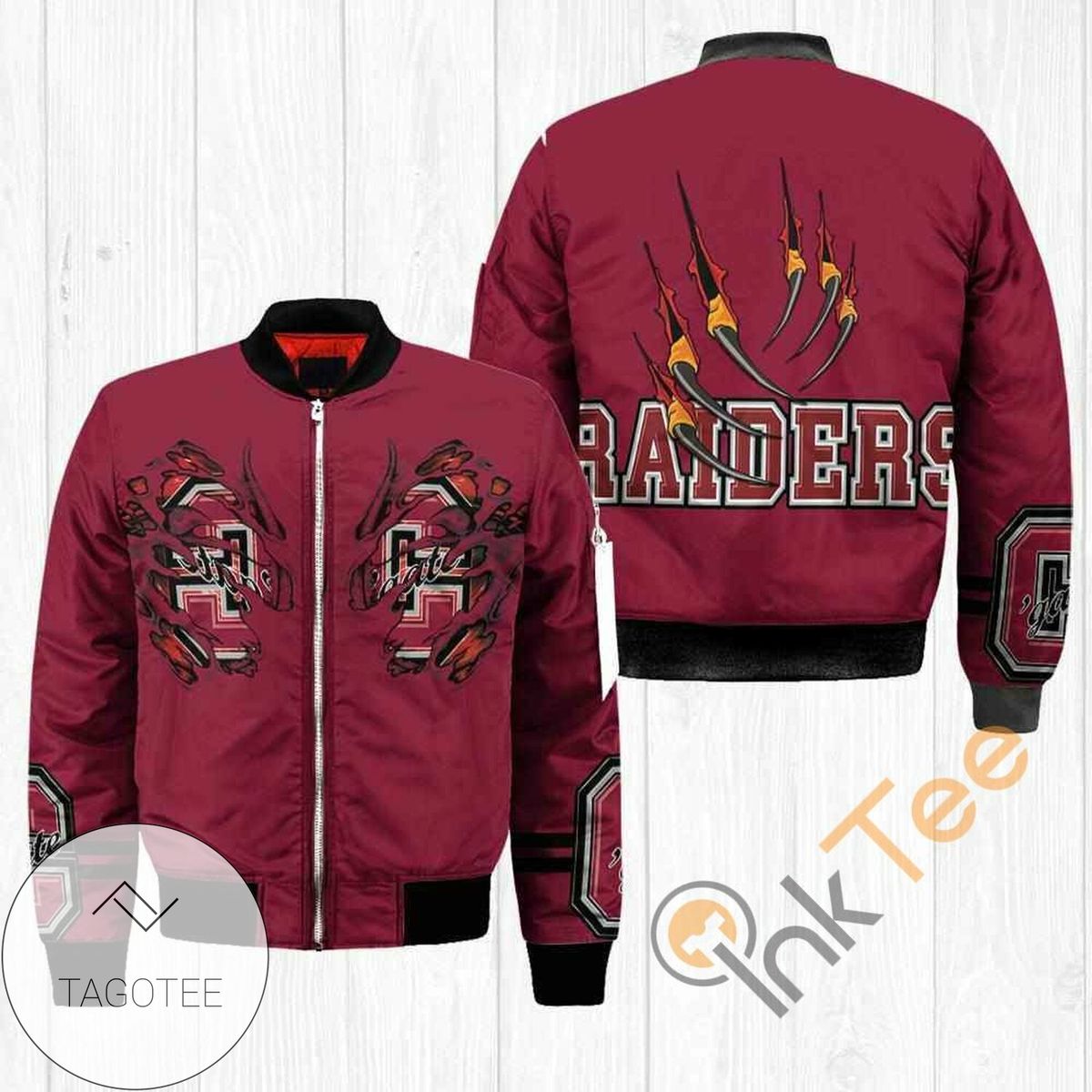 Colgate Raiders NCAA Claws Apparel Best Christmas Gift For Fans Bomber Jacket