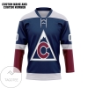 Colorado Avalanche NHL Custom Name Custom Number Hockey Jersey