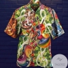 Colorful Soul Of Violin Unisex Hawaiian Aloha Shirts