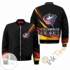 Columbus Blue Jackets NHL Black Apparel Best Christmas Gift For Fans Bomber Jacket