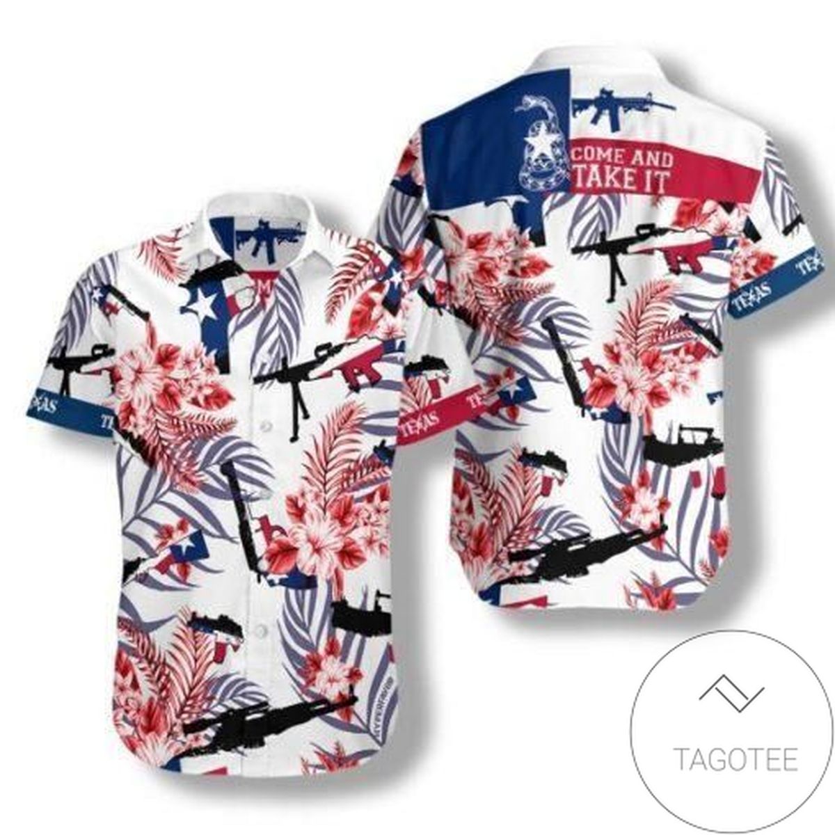 Come And Take It Texas Gun Authentic Hawaiian Shirt 2022