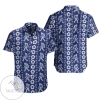 Cover Your Body With Amazing Bigfoot Hibiscus Royal Blue Hawaiian Aloha Shirts