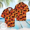 Cover Your Body With Amazing Halloween Black Cat Orange Hawaiian Aloha Shirts Dh