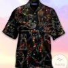 Cover Your Body With Amazing Hawaiian Aloha Shirts Christmas Light Black Cat