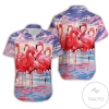 Cover Your Body With Amazing Hawaiian Aloha Shirts Flamingo Colorful Clouds 2801dh