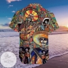 Cover Your Body With Amazing Lets Play A Guitar Skull Unisex 2022 Authentic Hawaiian Shirts