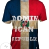 Dirty Dominican Republic Mens All Over Print T-shirt