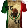 Dirty Mexico Mens All Over Print T-shirt