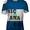 Dirty Nicaragua Mens All Over Print T-shirt
