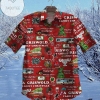 Discover Cool Amazing Merry Christmas Red Unisex Hawaiian Aloha Shirts