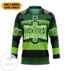 Drinking Team St Patrick's Day Custom Name Custom Number Hockey Jersey