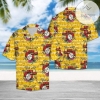 Drum Yellow Tropical 2022 Authentic Hawaiian Aloha Shirts