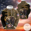 Eagle Marine Corps 3d All Over Print Hoodie And Zipper Hoodie Jacket