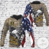 Eagle US Army Unisex 3d All Over Print Hoodie And Zipper Hoodie Jacket