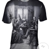 Family Group Mens All Over Print T-shirt