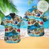 Find Camping Car With Dog On The Beach 2022 Authentic Hawaiian Aloha Shirts