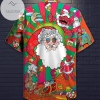 Find Hippie Santa Claus Merry Christmas Hawaiian Aloha Shirts 2311l