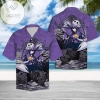 Find Skeleton Purple Hawaiian Shirts