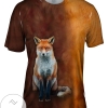 Fox Half Skin Mens All Over Print T-shirt