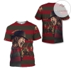 Freddy Krueger Full Printed T-Shirt
