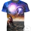 Galactic Jellyfish Men’s All Over Print T-shirt