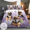 German Shepherd Purple Flower Dog Animal 214 Bedding Set 2022