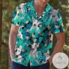 Get Here Bull Terrier Tropical Authentic Hawaiian Shirt 2022
