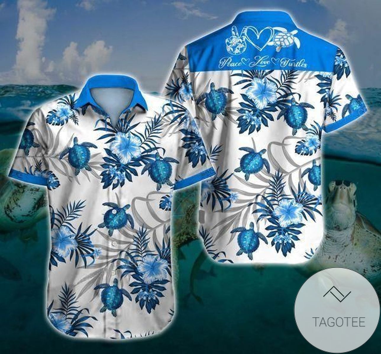 Get Here Love Turtle – Authentic Hawaiian Shirt 2022 – Td289
