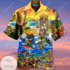 Get Here Tiki Funny Hawaiian Shirt