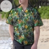 Get Here Tropical Pineapple Octopus 2022 Authentic Hawaiian Shirts V